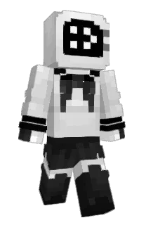 Front of querocomervidro's skin