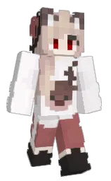 Vikysik_360's Minecraft skin wearing the Migrator cape