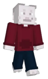 cherrywood and bon jour Minecraft skin — Classic model — first worn by Ironfistjinx
