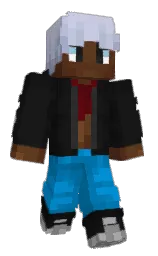 cod gray and deep cerulean Minecraft skin — Classic model — first worn by Jesuisyoxo