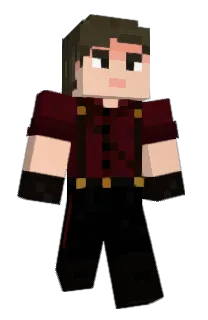Front of Aldroid's skin
