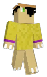 gold sand and tussock Minecraft skin — Classic model — first worn by kavannagh