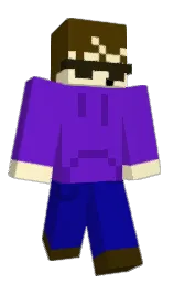 double pearl lusta and purple heart Minecraft skin — Classic model — first worn by pointlessFreddi