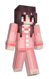cornflower lilac and geraldine Minecraft skin — Slim model — first worn by funeralMC