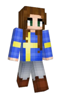 Front of NoFli's skin