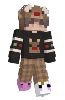 Front of LucKsTV's skin