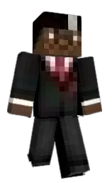 black and malachite Minecraft skin — Classic model