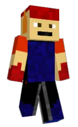 golden sand and black Minecraft skin — Classic model