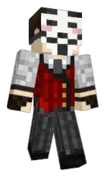 Vladracula's Minecraft skin wearing the Migrator cape