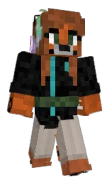 Back of Waterblockman's skin