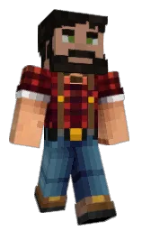 TAKOhibo's Minecraft skin wearing the Migrator cape