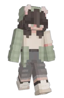 Front of roaas's skin