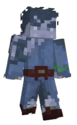 kashmir blue and oxford blue Minecraft skin — Classic model — first worn by ViXiB