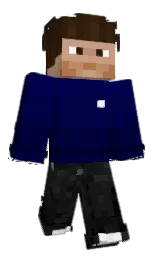 aksad's Minecraft skin wearing the Mojang Office cape