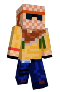 Front of JRK's skin