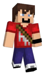 HarkAwesome's Minecraft skin wearing the Migrator cape