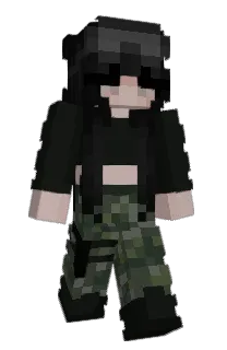 Front of Ungeloqen's skin