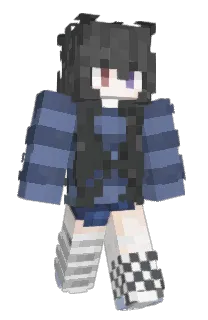 Front of afalle's skin