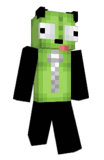 Front of ectary's skin
