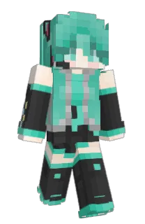 Front of qasue's skin