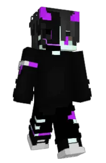 Front of Klofec's skin