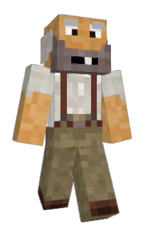 Front of Selfi's skin