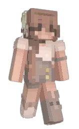 lilacbunni's Minecraft skin wearing the Minecraft Experience cape