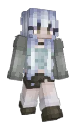 Letterbox's Minecraft skin wearing the Mojang Office cape