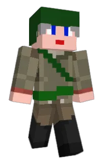 Front of Minecraft skin