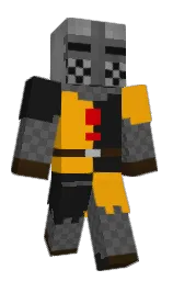 Rovali's Minecraft skin wearing the Migrator cape