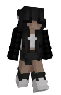 Front of audriey's skin