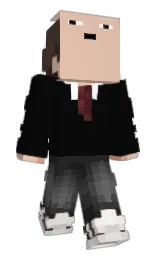 cod gray and just right Minecraft skin — Slim model — first worn by weeniejohnson43