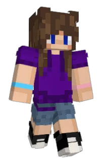 Front of BonBonFan's skin