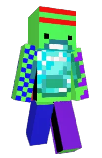 Front of heartspring's skin