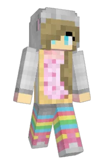 Front of Vallerina's skin