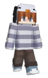 shark and mischka Minecraft skin — Slim model