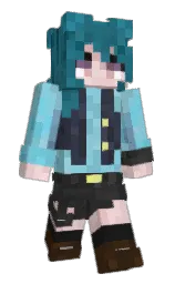 Slim Minecraft skin