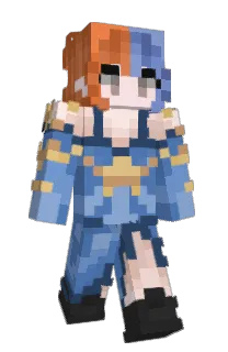 Front of Harvenix's skin