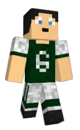 chardonnay and cod gray Minecraft skin — Classic model