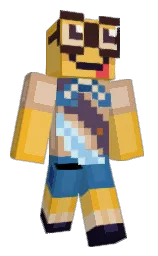 cream can and fuel yellow Minecraft skin — Classic model — first worn by xouxouu
