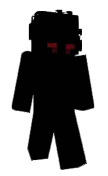 black and wisteria Minecraft skin — Slim model