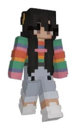 pavmi's Minecraft skin wearing the Pan cape