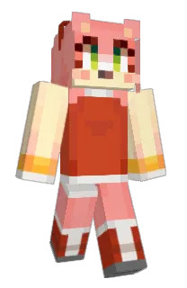 Front of Kleincraft's skin