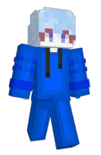 Front of SupDino's skin