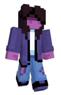 Front of loaffer's skin
