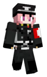 outer space and white Minecraft skin — Classic model