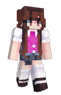 Front of CoraCottonCandy's skin
