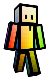 Front of BlokkiMC's skin