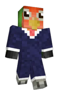 Front of Minecraft skin