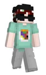 Slim Minecraft skin